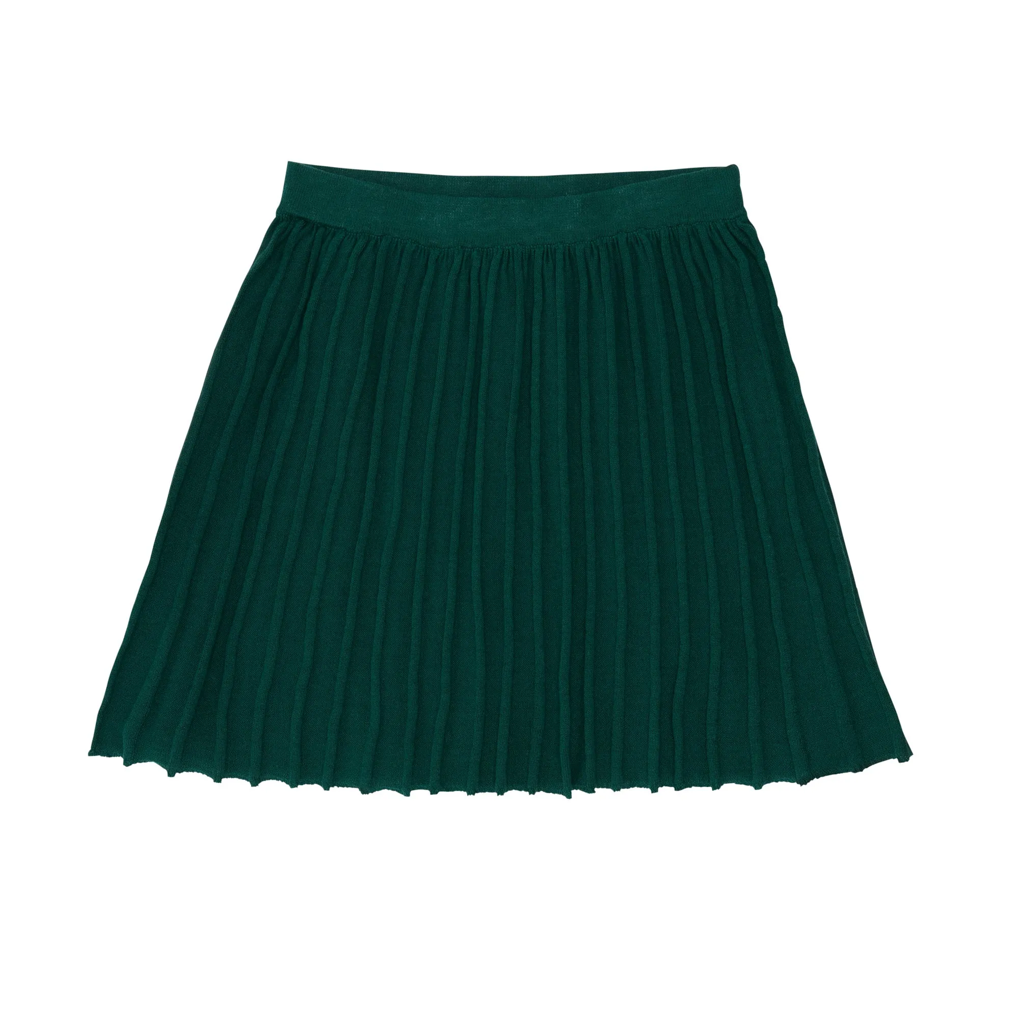 11622.RIB SKIRT-DEEP GREEN