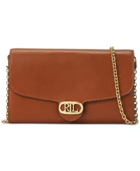 Adair Medium Leather Crossbody Wallet Lauren Ralph Lauren