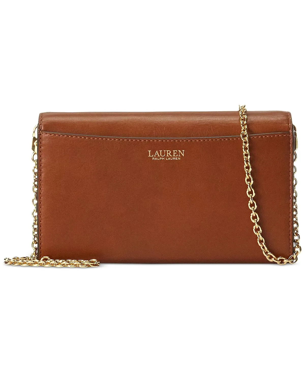 Adair Medium Leather Crossbody Wallet Lauren Ralph Lauren