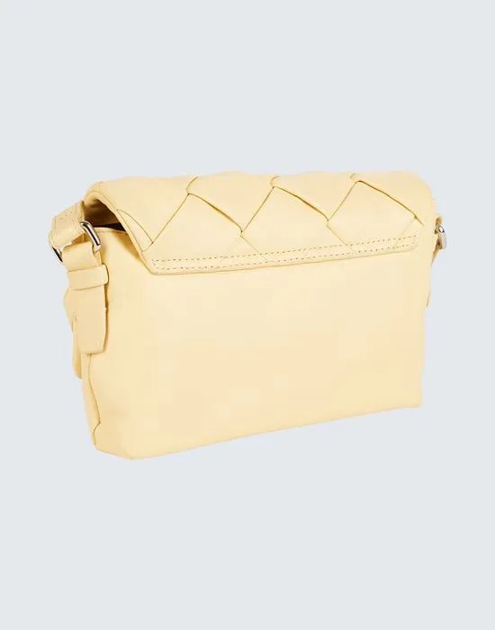 & OTHER STORIES shoulder bag, light yellow