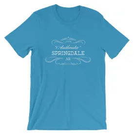 Arkansas - Springdale AR - Short-Sleeve Unisex T-Shirt - "Authentic"