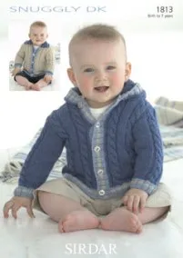 Baby / Childrens Jackets in Snuggly DK