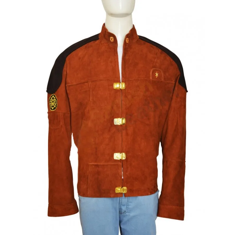 Battle Star Galactica Leather Jacket For Men