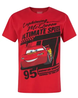 Cars Lightning McQueen Boy's T-Shirt