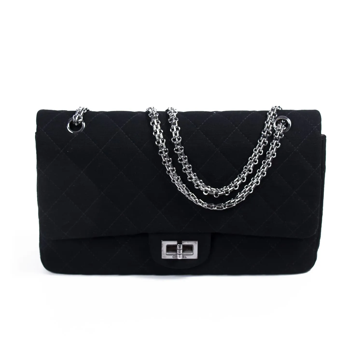 Chanel Jersey Reissue 227 Double Flap Bag