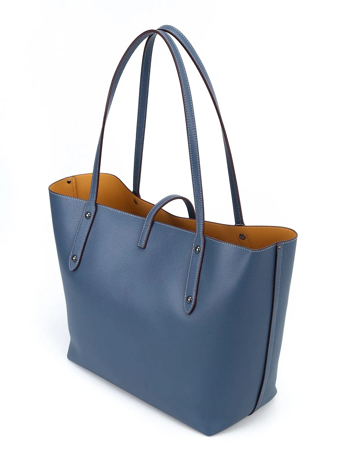 Coach Women's Dark Denim & Marigold Market Tote