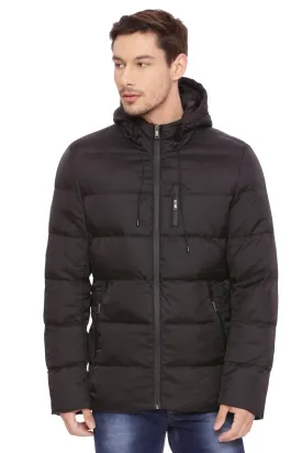 Comfort Fit Hooded Poly Fill Jacket