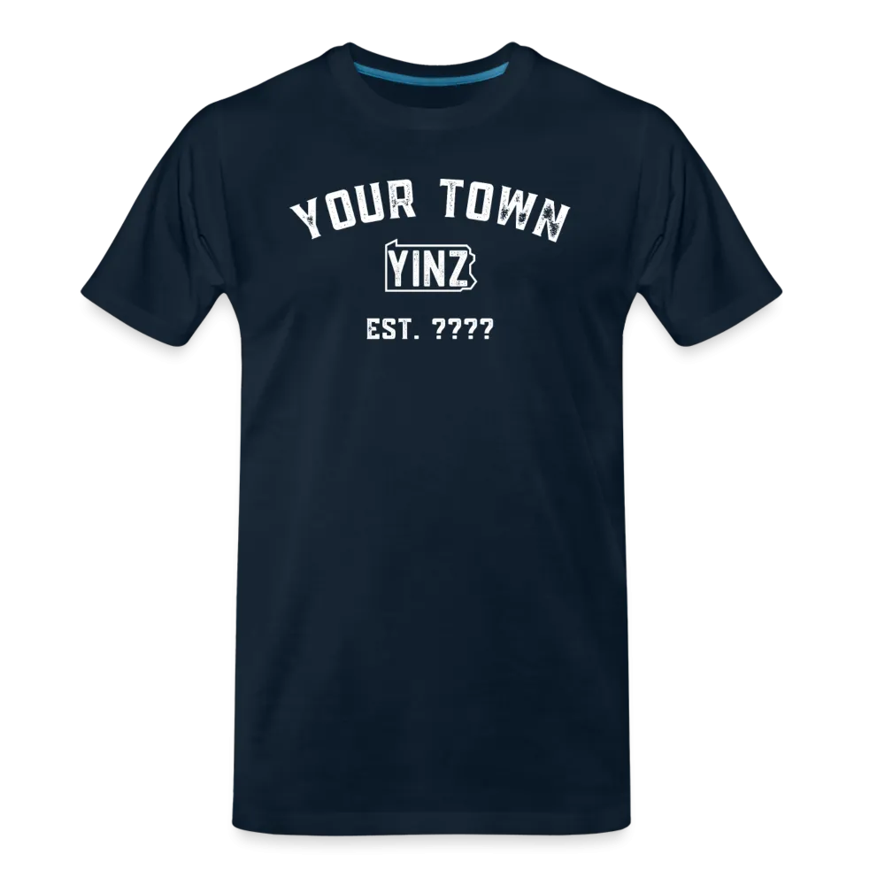 Custom "Your Town" Yinzylvania Tee - Big & Tall Tee