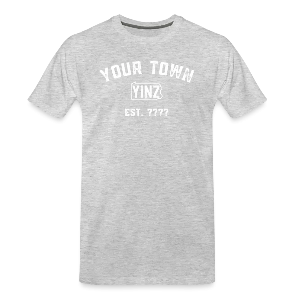 Custom "Your Town" Yinzylvania Tee - Big & Tall Tee