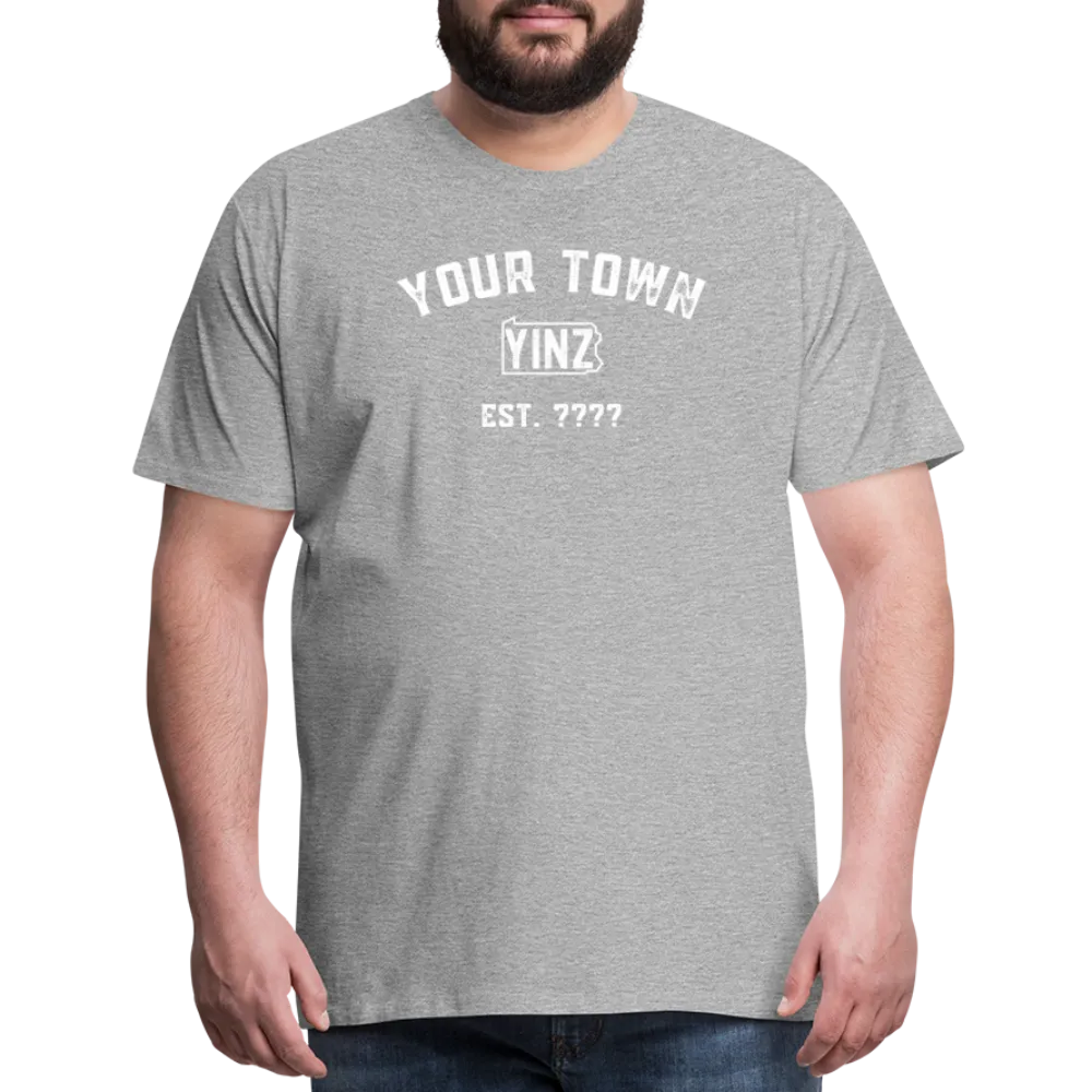 Custom "Your Town" Yinzylvania Tee - Big & Tall Tee