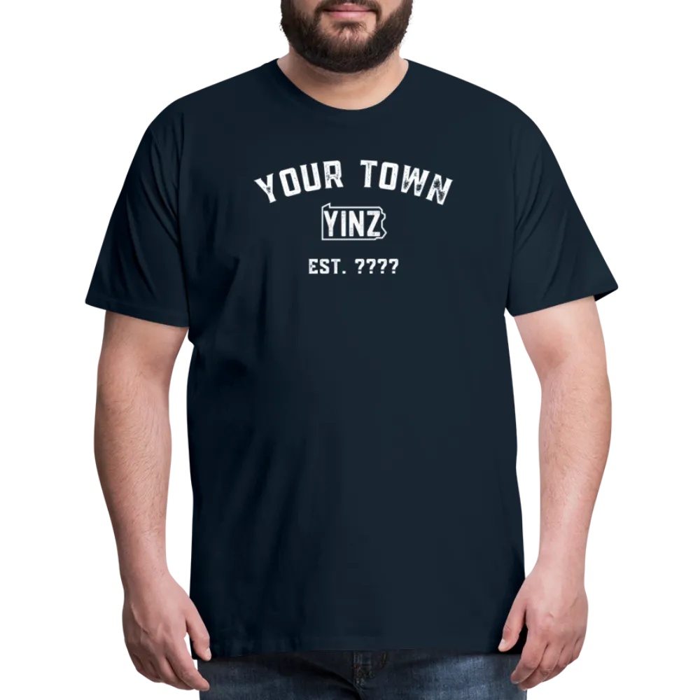 Custom "Your Town" Yinzylvania Tee - Big & Tall Tee