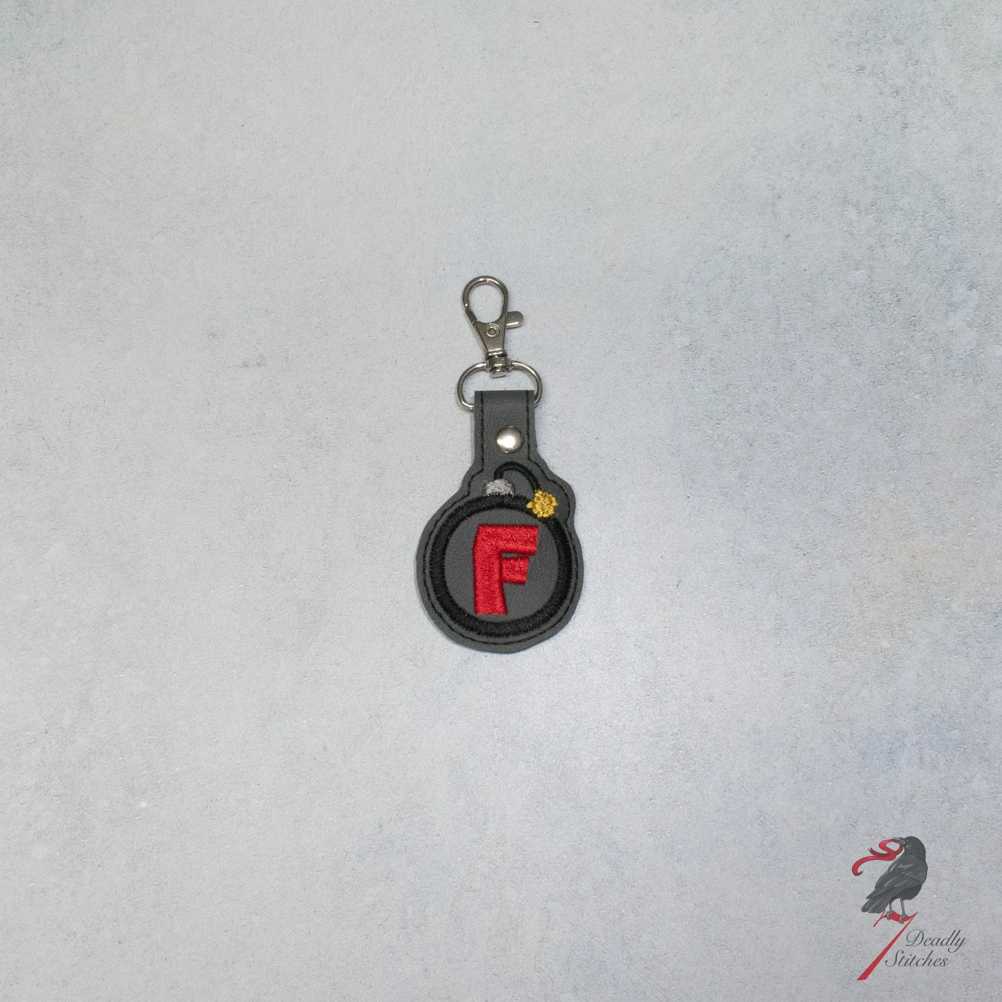 F Bomb Keychain