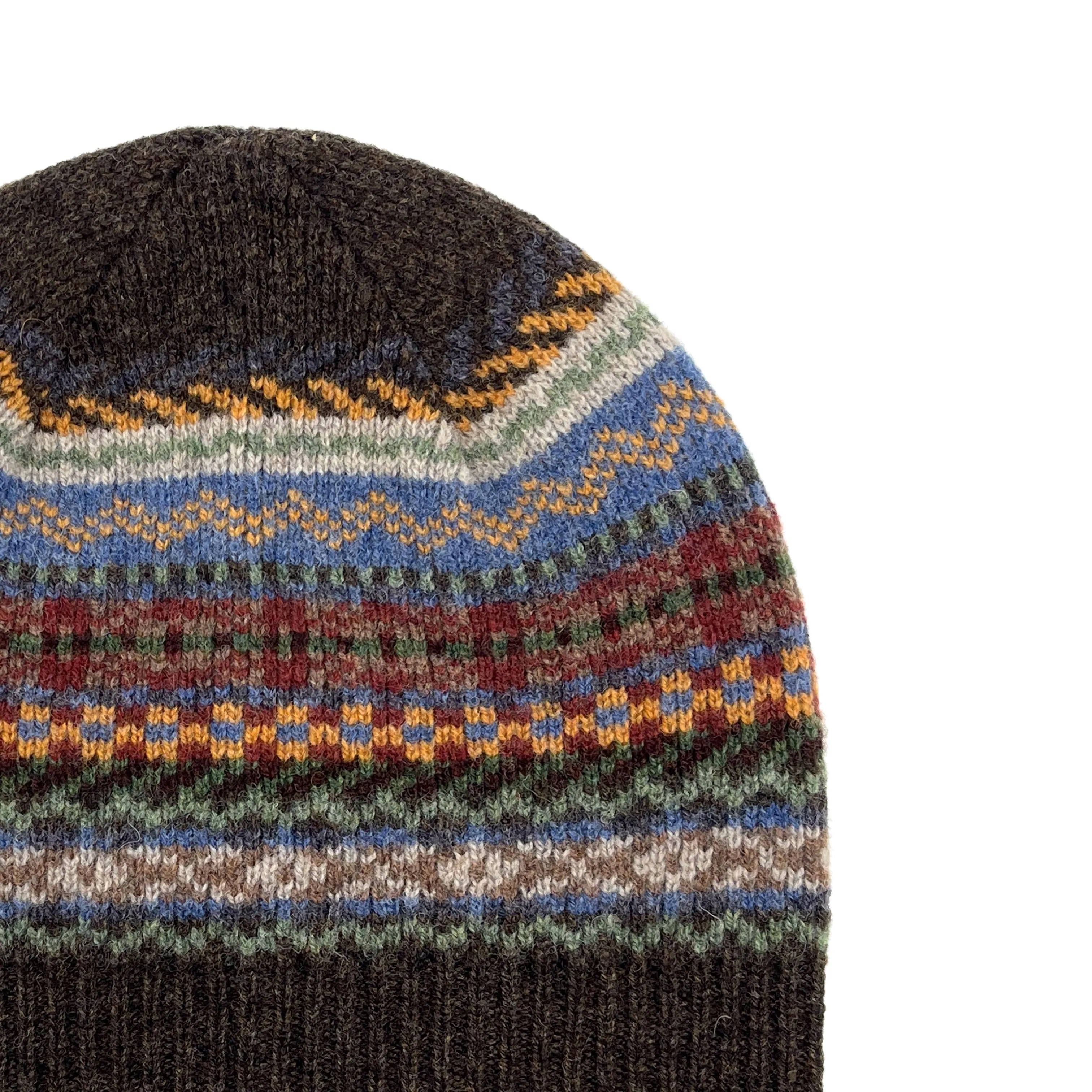 Fair-isle Lambswool Beanie