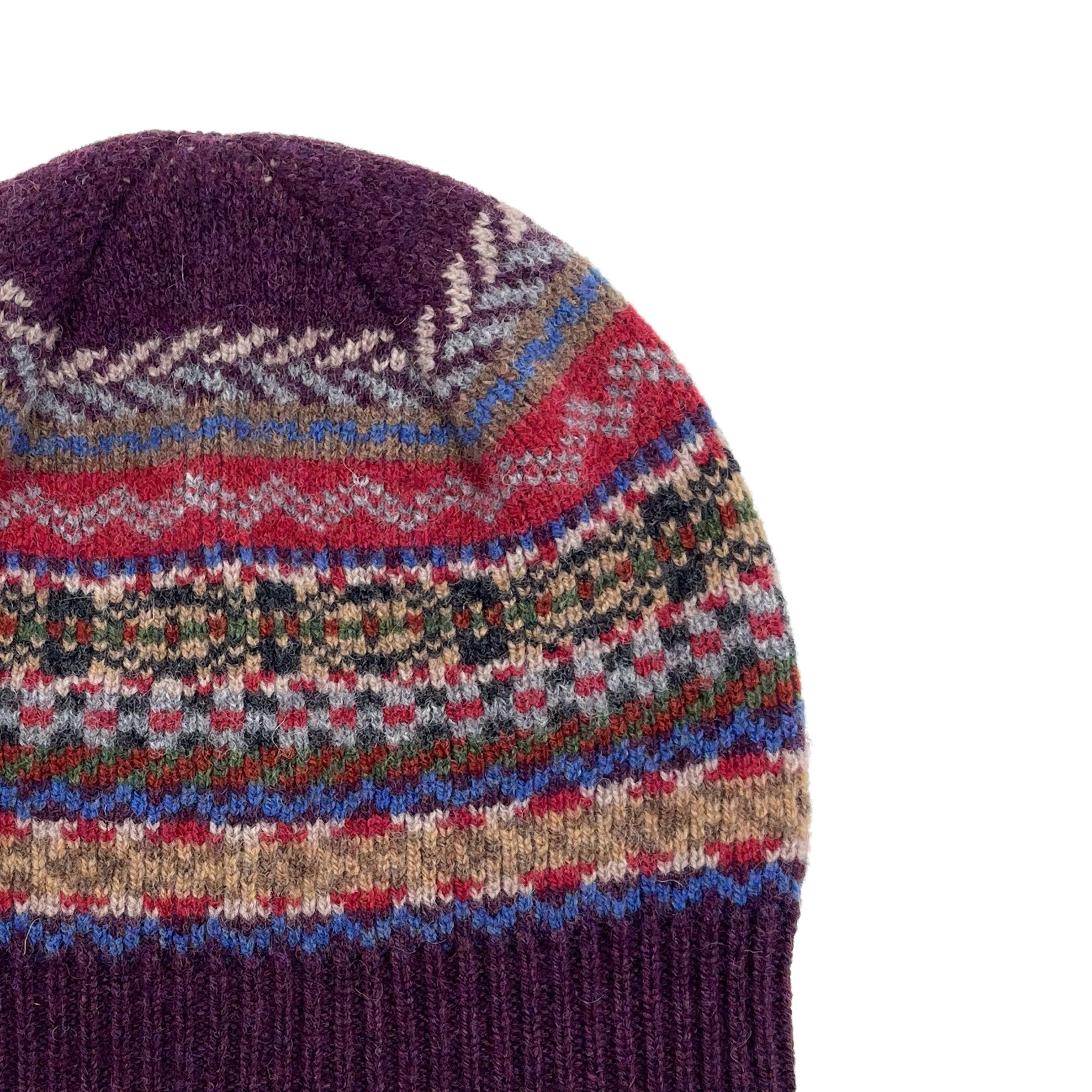 Fair-isle Lambswool Beanie