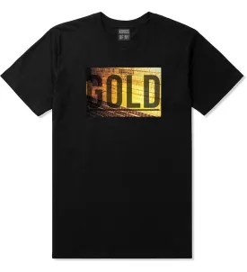 Gold Bricks Money Luxury Bank Cash T-Shirt