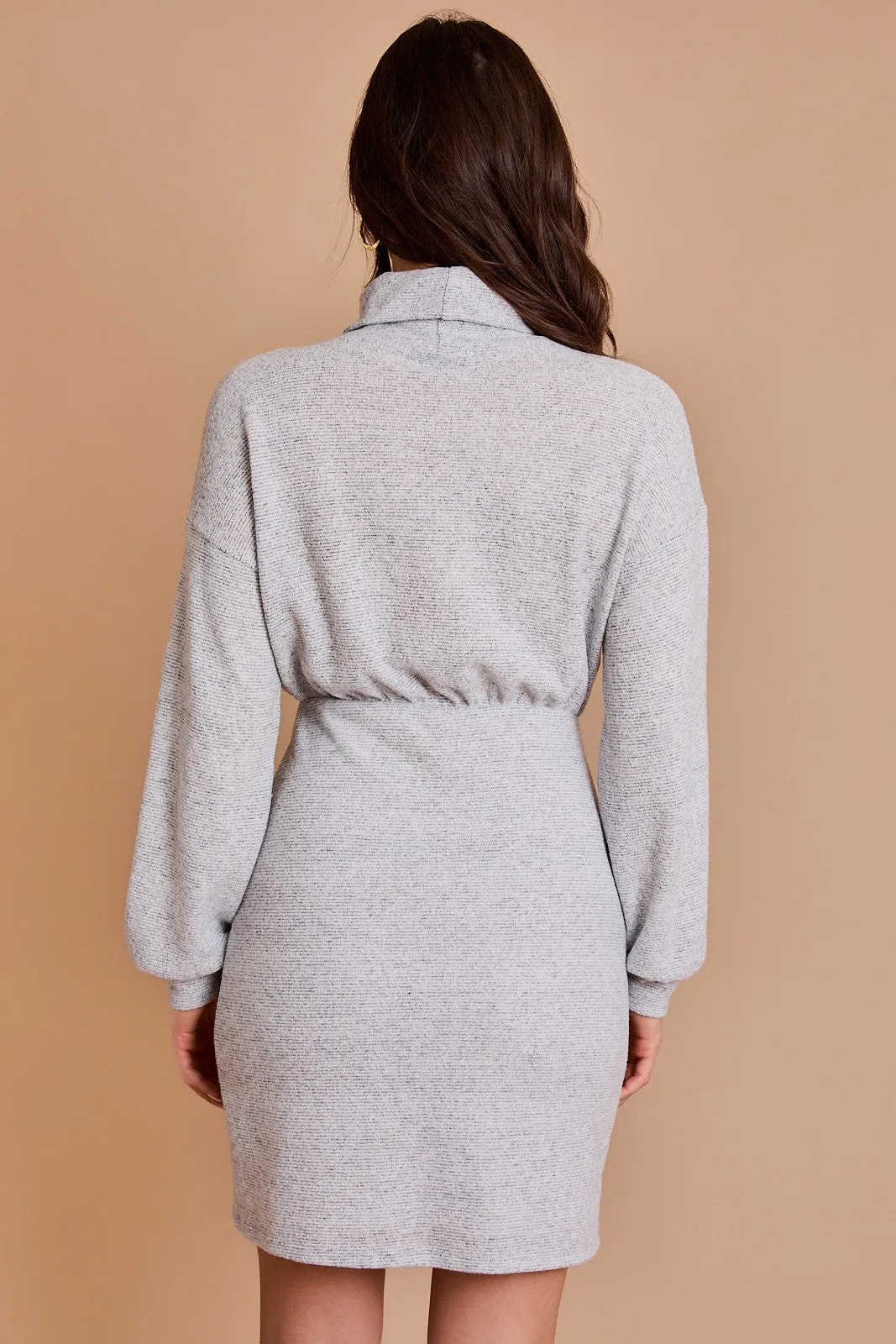 Heart At Ease Turtleneck Skirt Dress