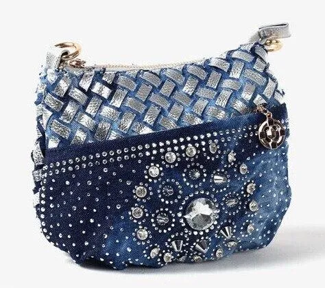 iPinee Famous designer bags 2018  fashion jean coin purse small bag  ladies vintage evening wallets women messenger bag