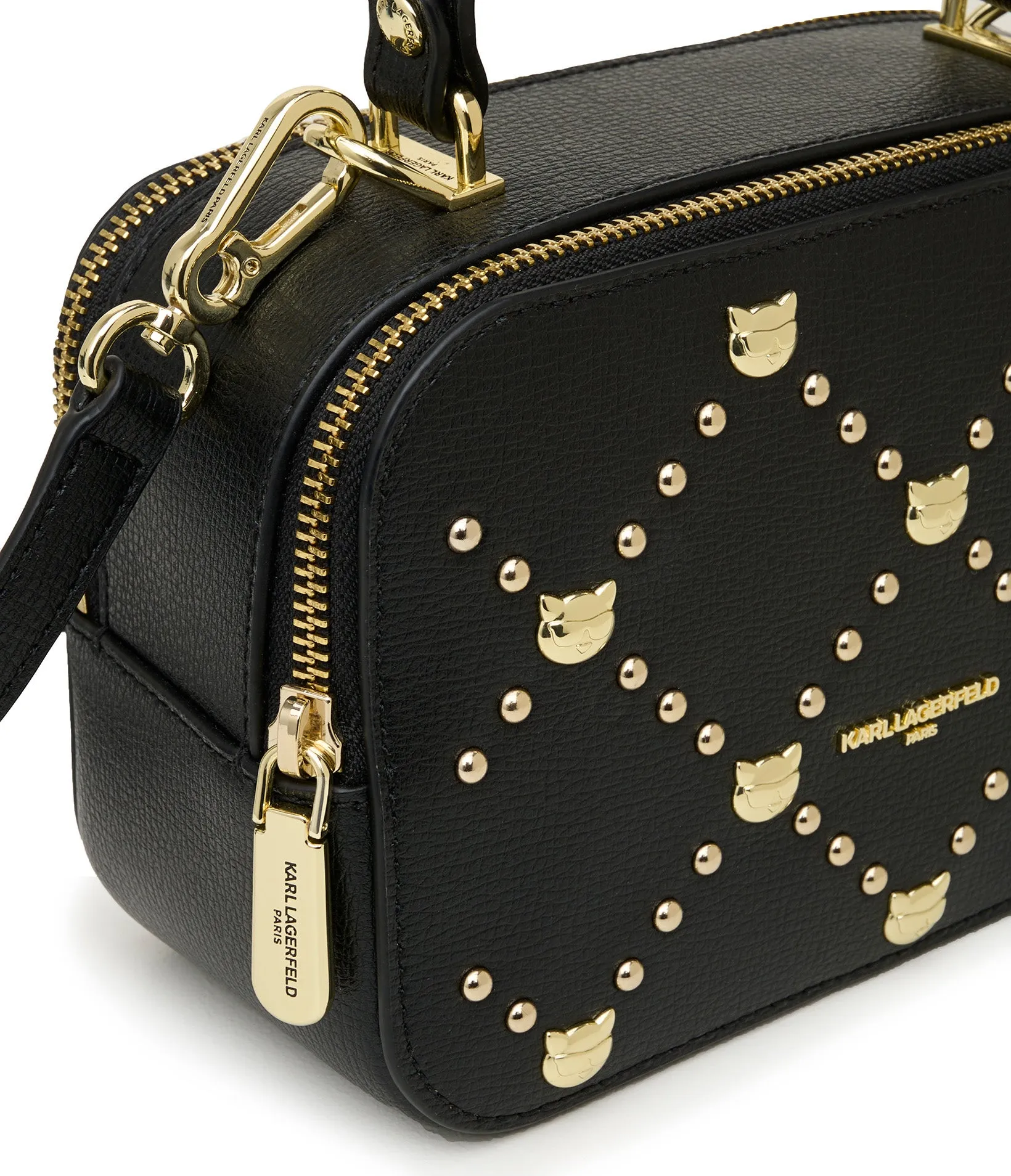 Karl Lagerfeld Simone Flap Crossbody Bag, black