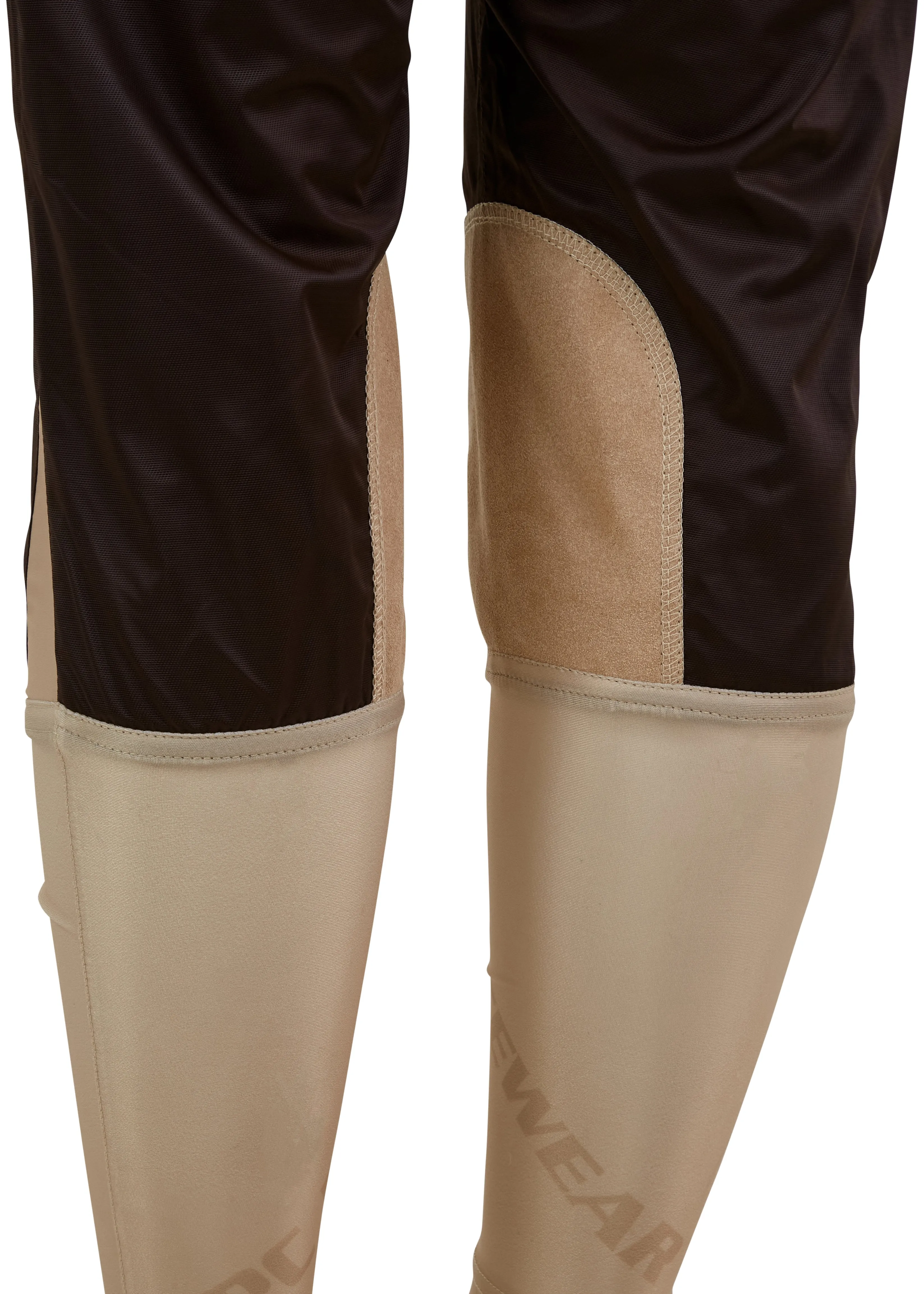 Kids Weatherproof Breeches - Brown and Beige