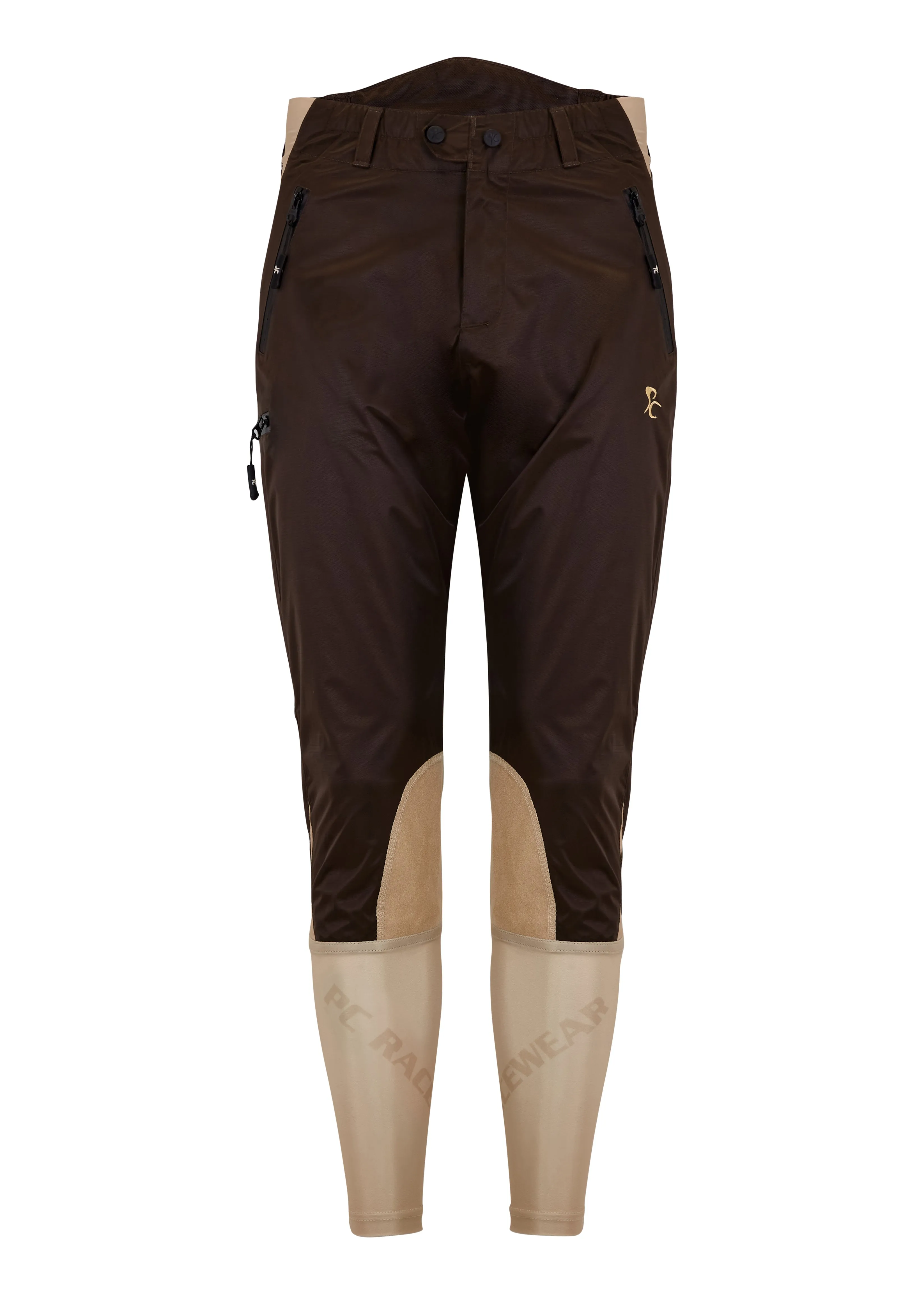 Kids Weatherproof Breeches - Brown and Beige