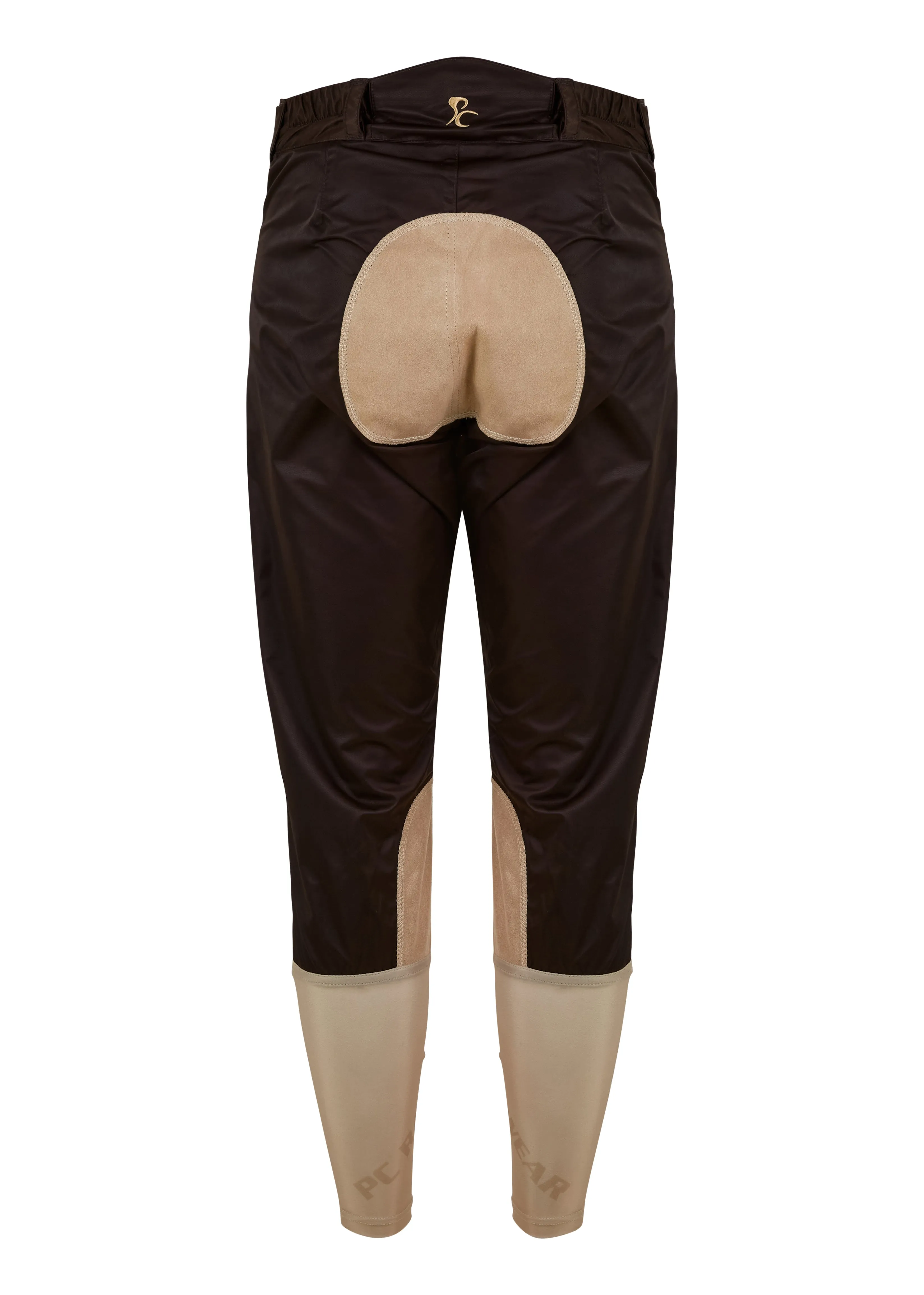 Kids Weatherproof Breeches - Brown and Beige