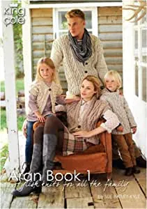 King Cole Aran Book 1 Knitting Patterns