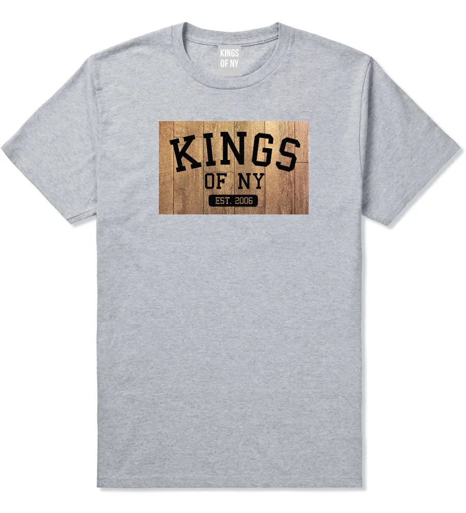 Kings Of NY Hardwood Basketball Logo Boys Kids T-Shirt