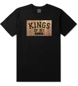 Kings Of NY Hardwood Basketball Logo Boys Kids T-Shirt