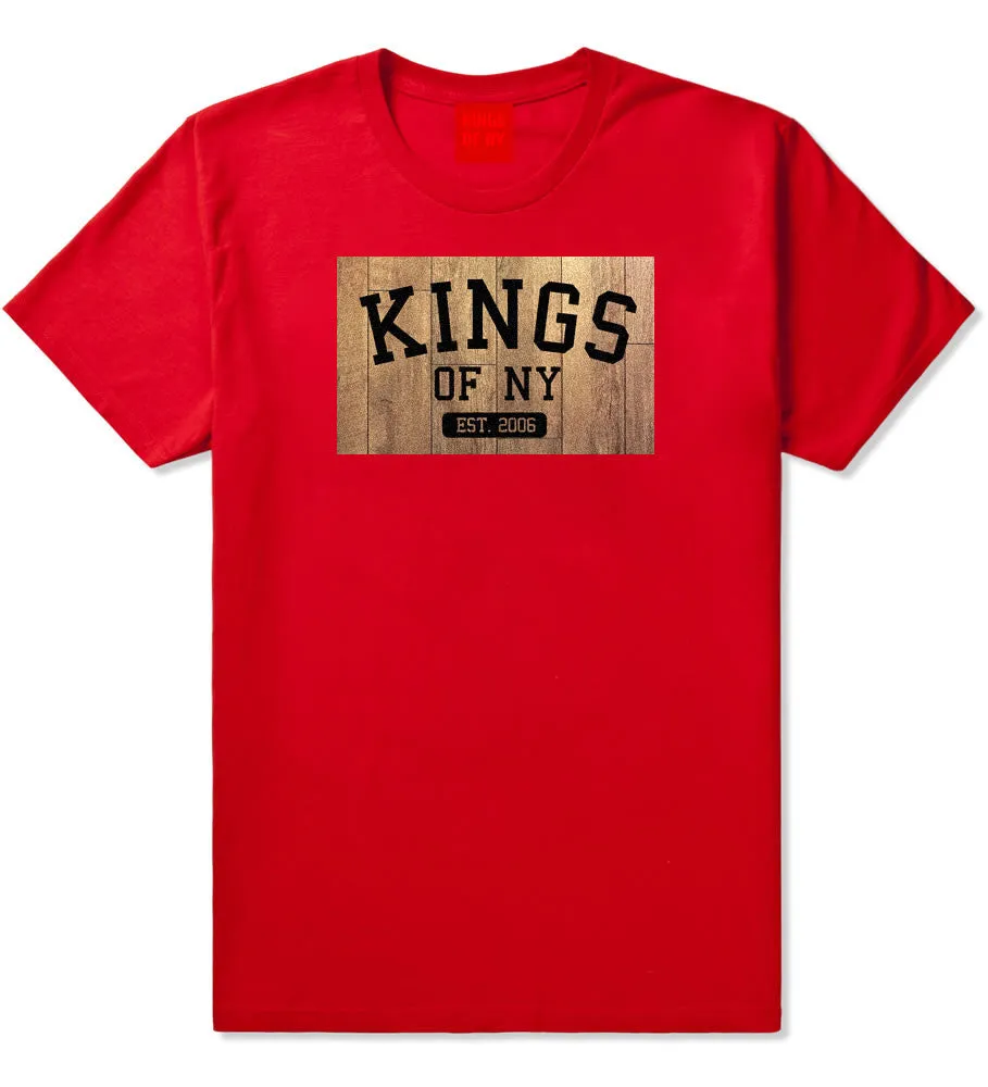 Kings Of NY Hardwood Basketball Logo Boys Kids T-Shirt