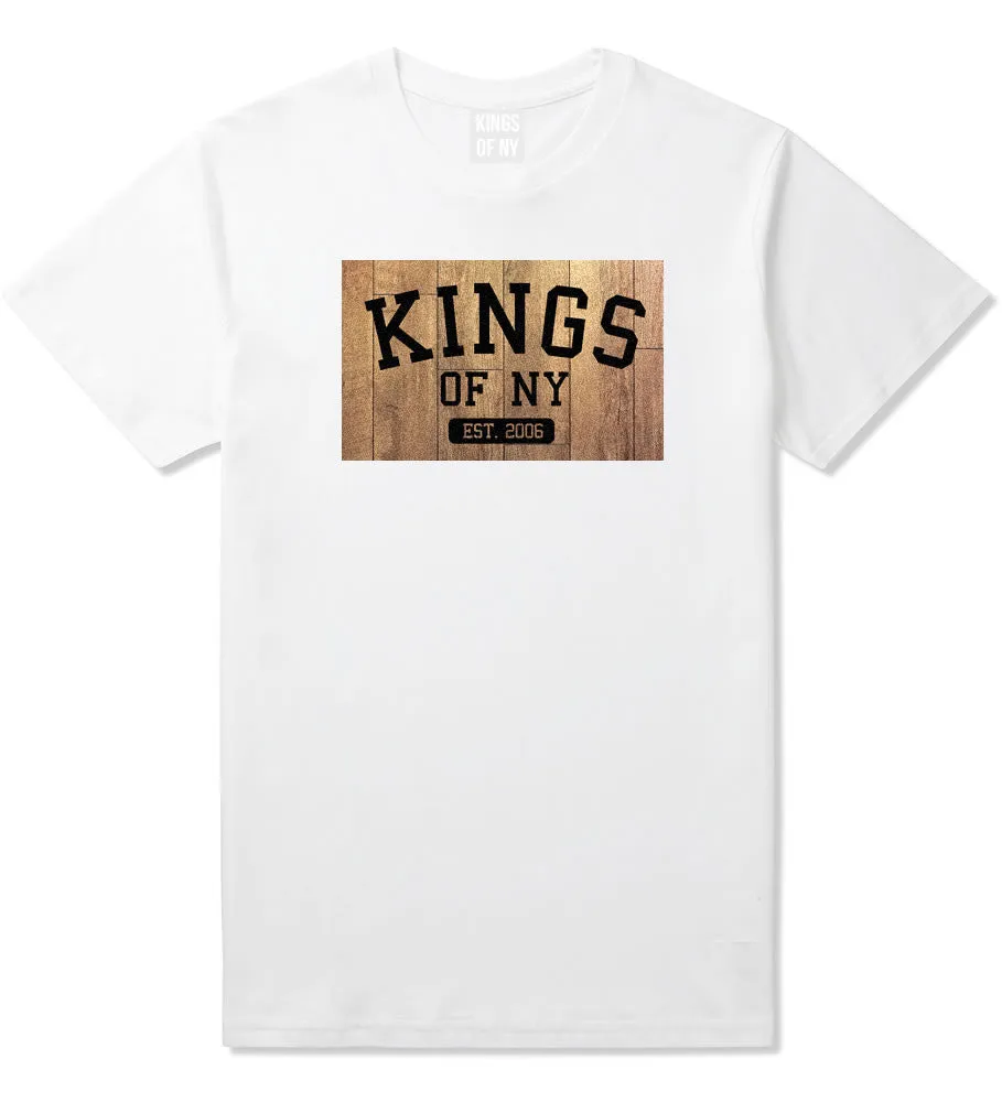 Kings Of NY Hardwood Basketball Logo Boys Kids T-Shirt