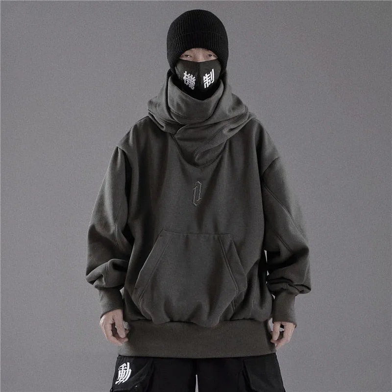 Loose Oversized Hoodie Sweatshirt Winter Cotton Pullover Men Harajuku Hoodie Hip Hop Streetwear WB280