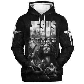 Lord Jesus Christ 3D Hoodies Jesus Hoodie Men & Women Christian Hoodie 3D Printed Hoodie