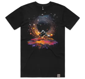 Mnemonic Bloom Mens T Black