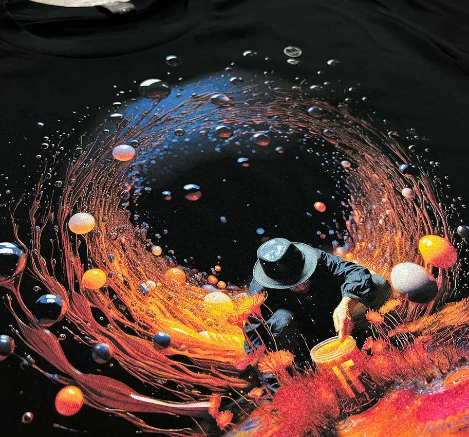 Mnemonic Bloom Mens T Black