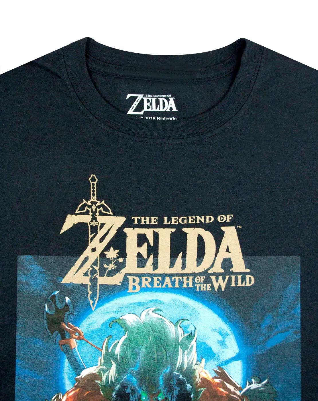 Official Zelda Breath Of The Wild Mens T-Shirt Multipack