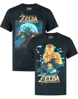 Official Zelda Breath Of The Wild Mens T-Shirt Multipack