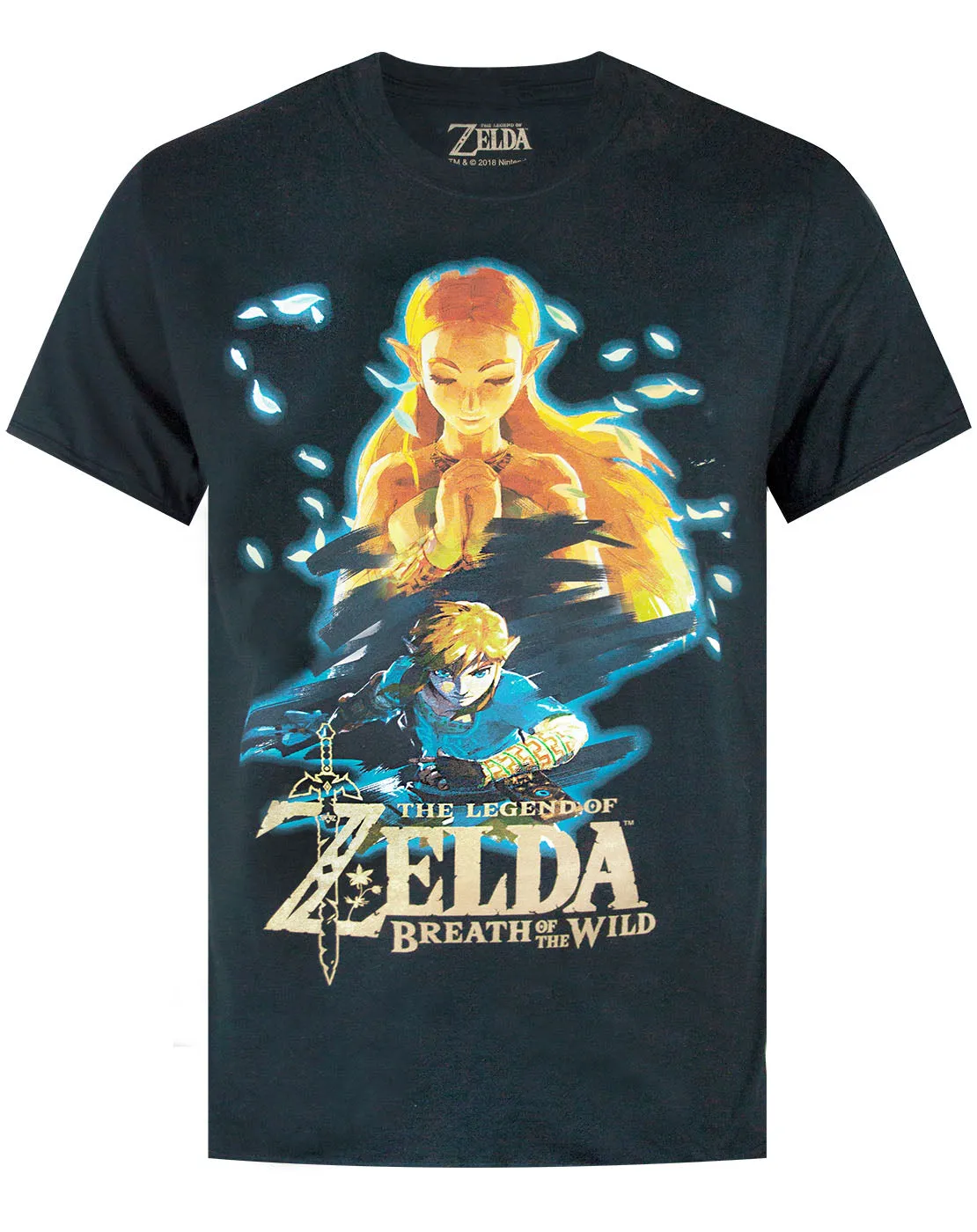 Official Zelda Breath Of The Wild Mens T-Shirt Multipack