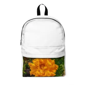 Orange Flower Unisex Classic Backpack