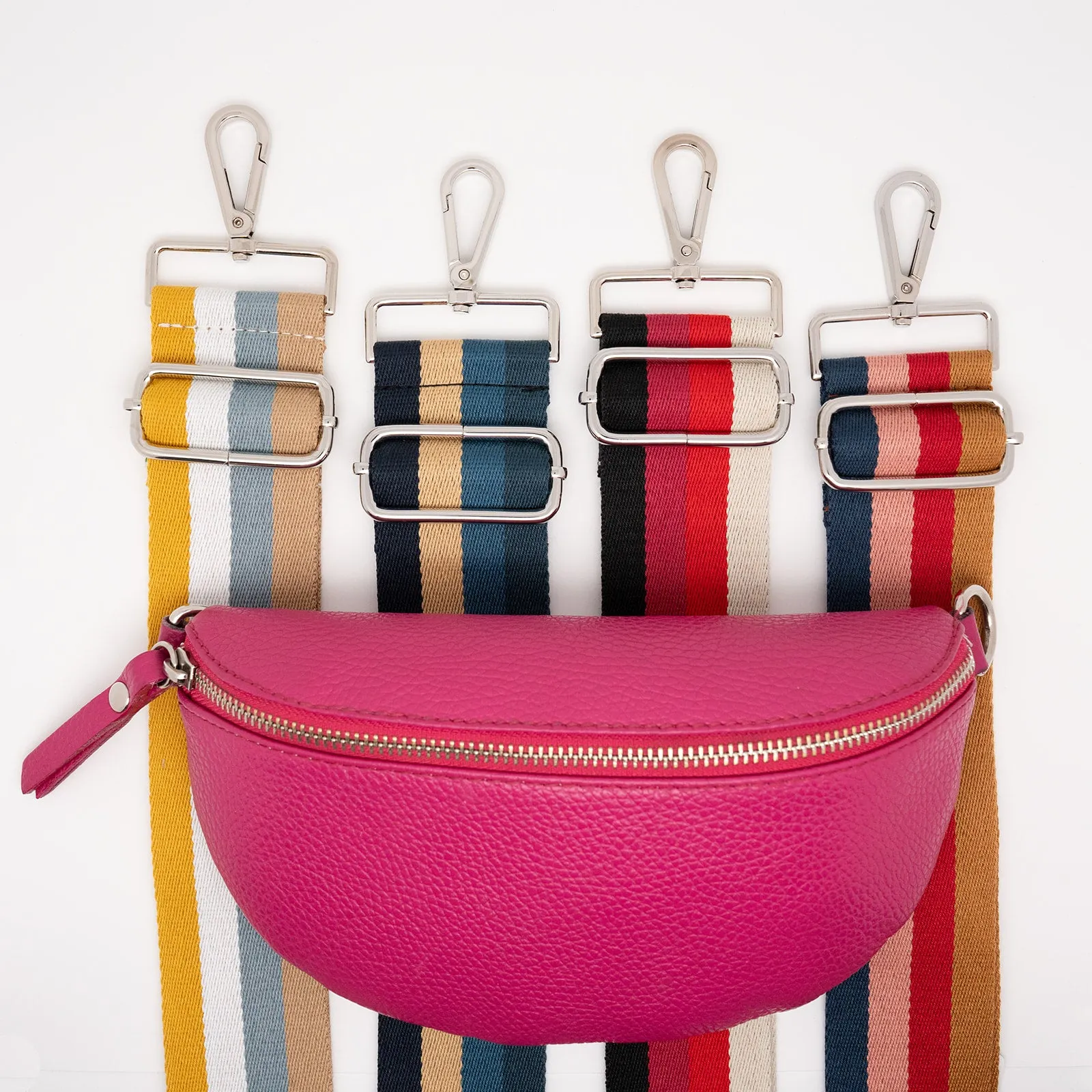 Pink Crossbody Bag