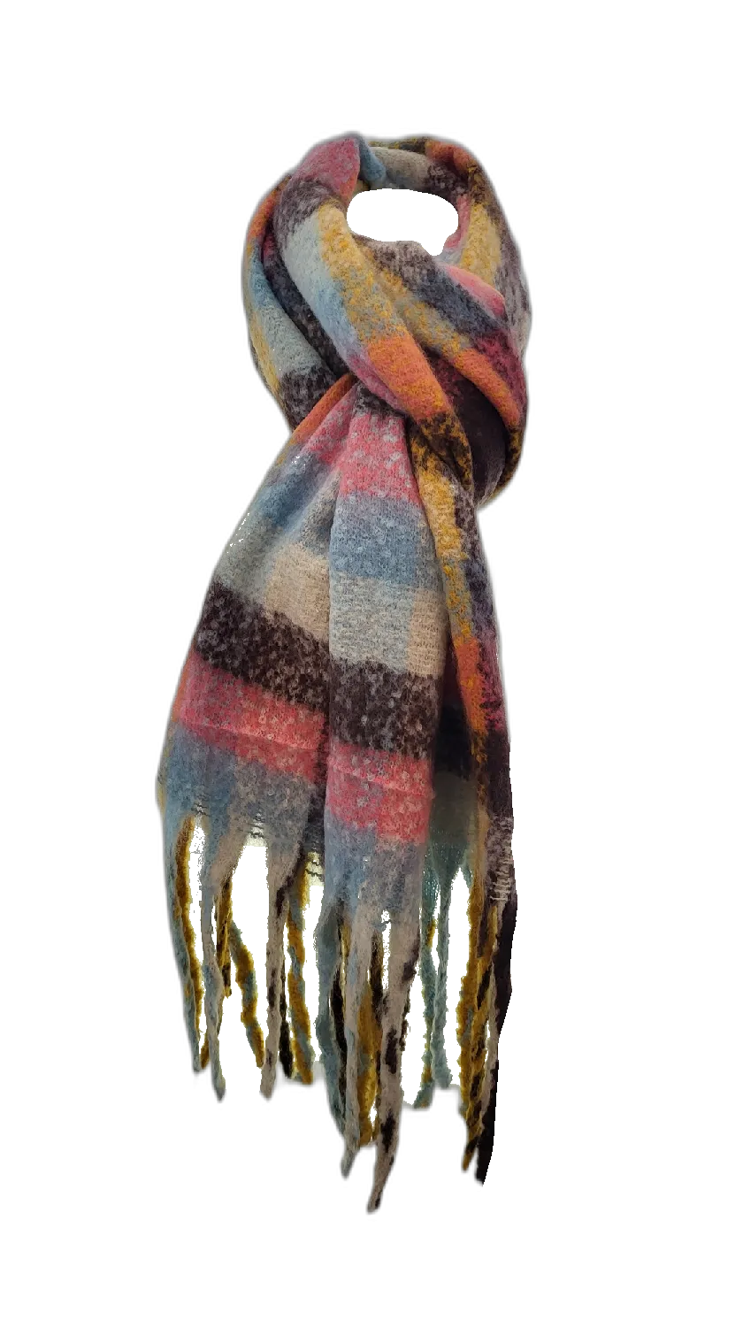 RMD2305-38 VERA TUCCI SCARF NEW FOR AW23! 5 COLOURS