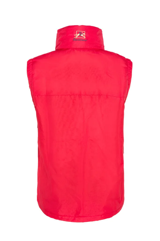 Sleeveless Warmer Red Childrens By Pc Racewear