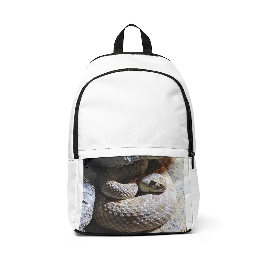 Snake Unisex Fabric Backpack