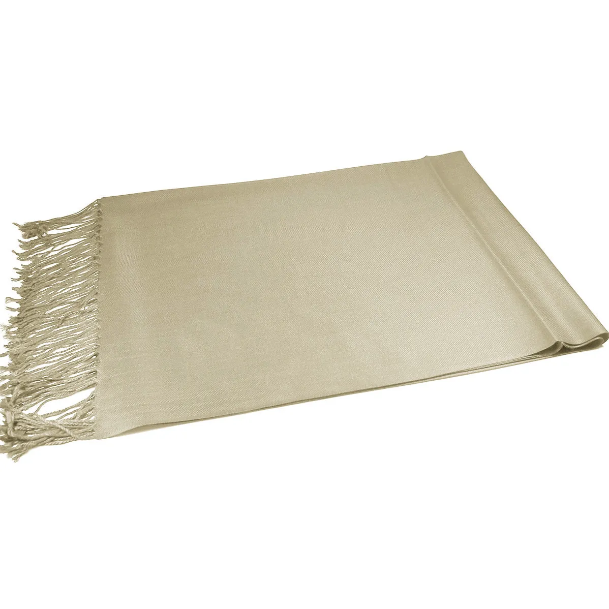 Solid Light Taupe Pashmina Scarves