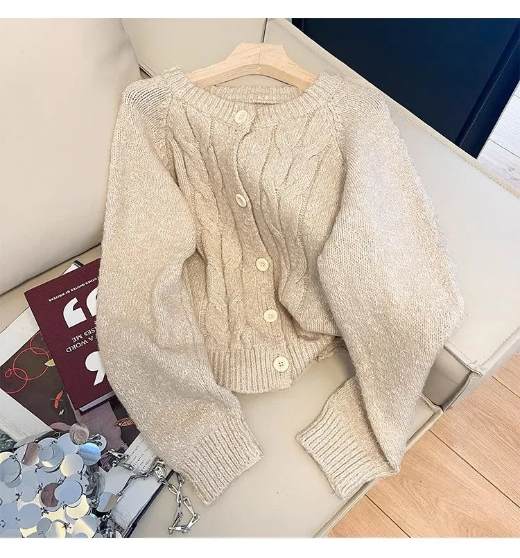 sweater jacket for women knitted cardigan   S4866