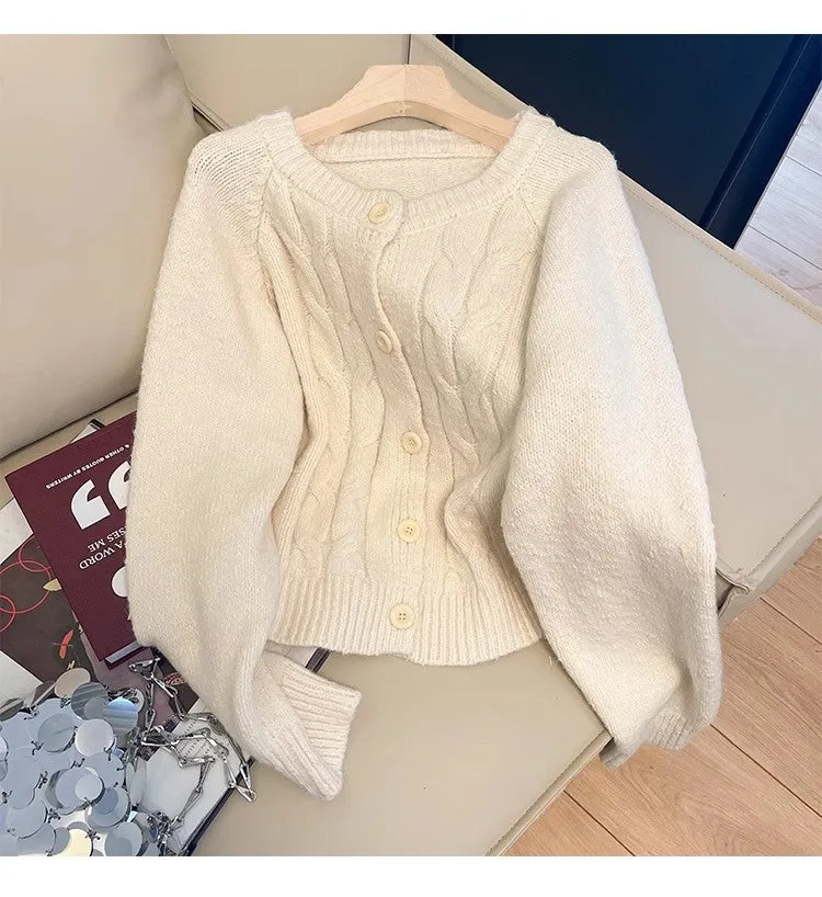 sweater jacket for women knitted cardigan   S4866