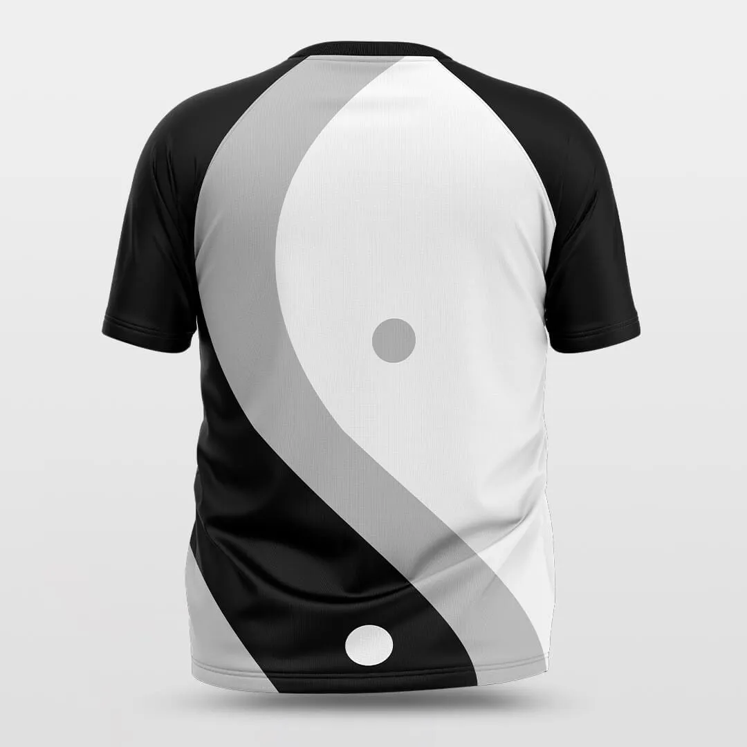 Tai Chi - Customized Short Sleeve Jersey Loose Shoulder