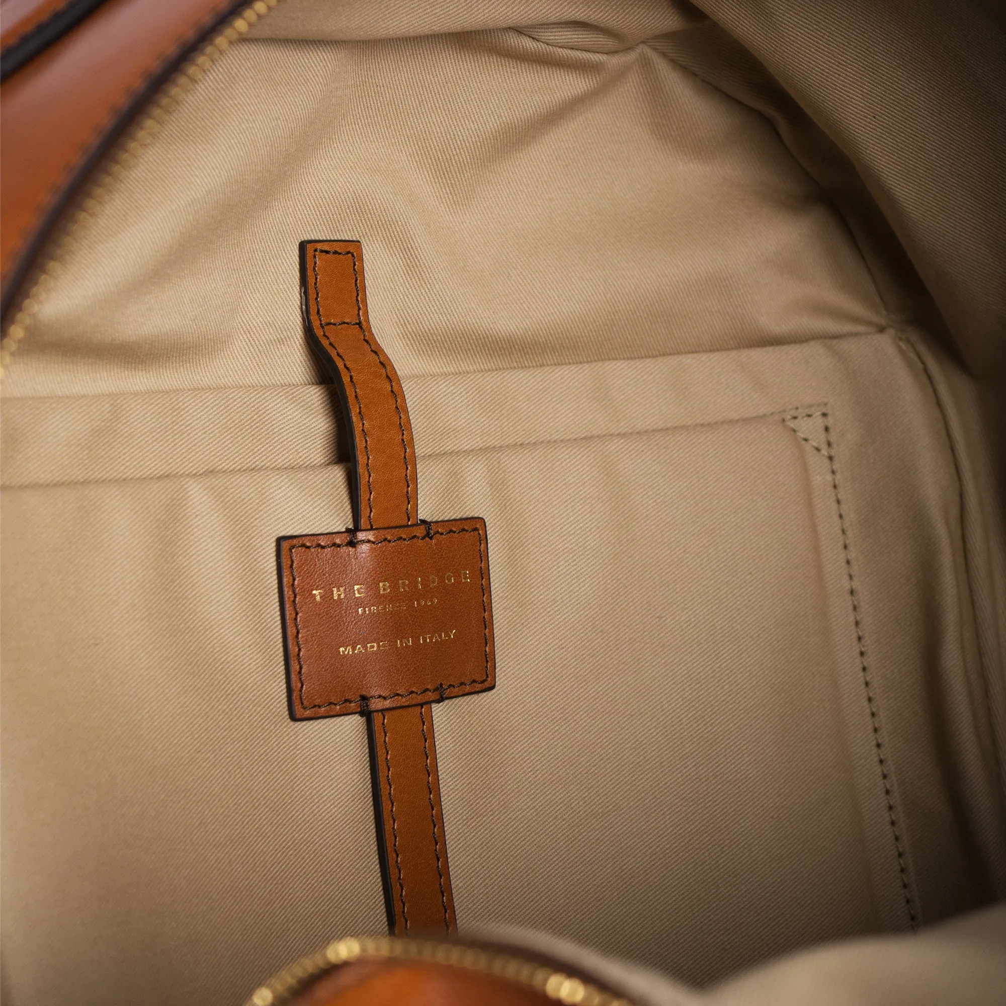 Tan Rucksack Workbag