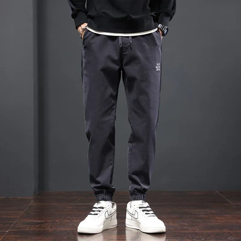 Tapered Loose Fit Slant Pocket Chic Pants