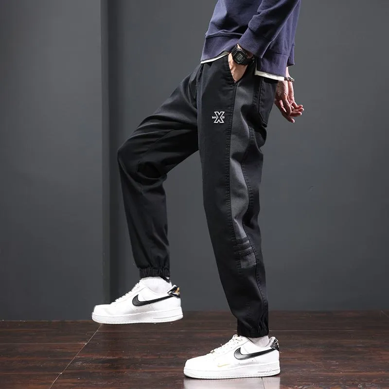 Tapered Loose Fit Slant Pocket Chic Pants