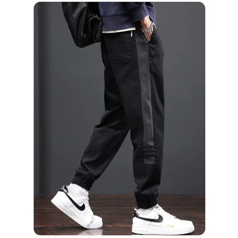 Tapered Loose Fit Slant Pocket Chic Pants